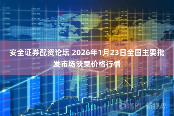 安全证券配资论坛 2026年1月23日全国主要批发市场淡菜价格行情
